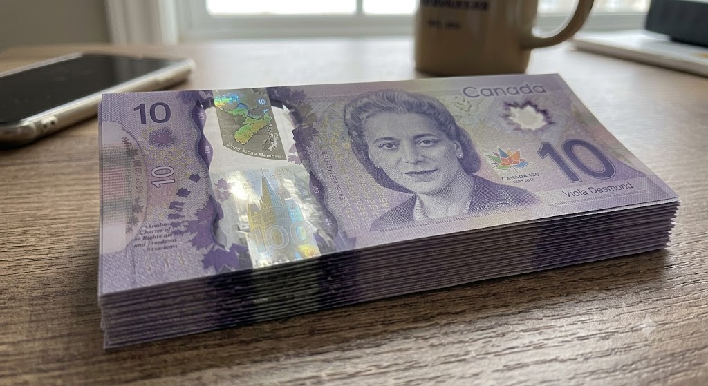 Buy Counterfeit $10 Canadian Dollars Banknotes view 1